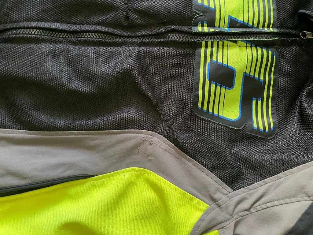 Dainese VR46 Air Black Fluo Yellow Jacket - 6
