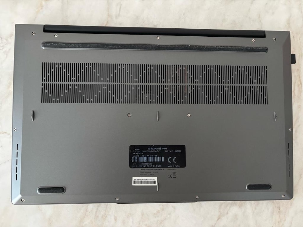 Casper Nirvana X600 5. Nesil Ryzen 7 5700U-16Gb-500Gb Ssd-15.6inc - 4