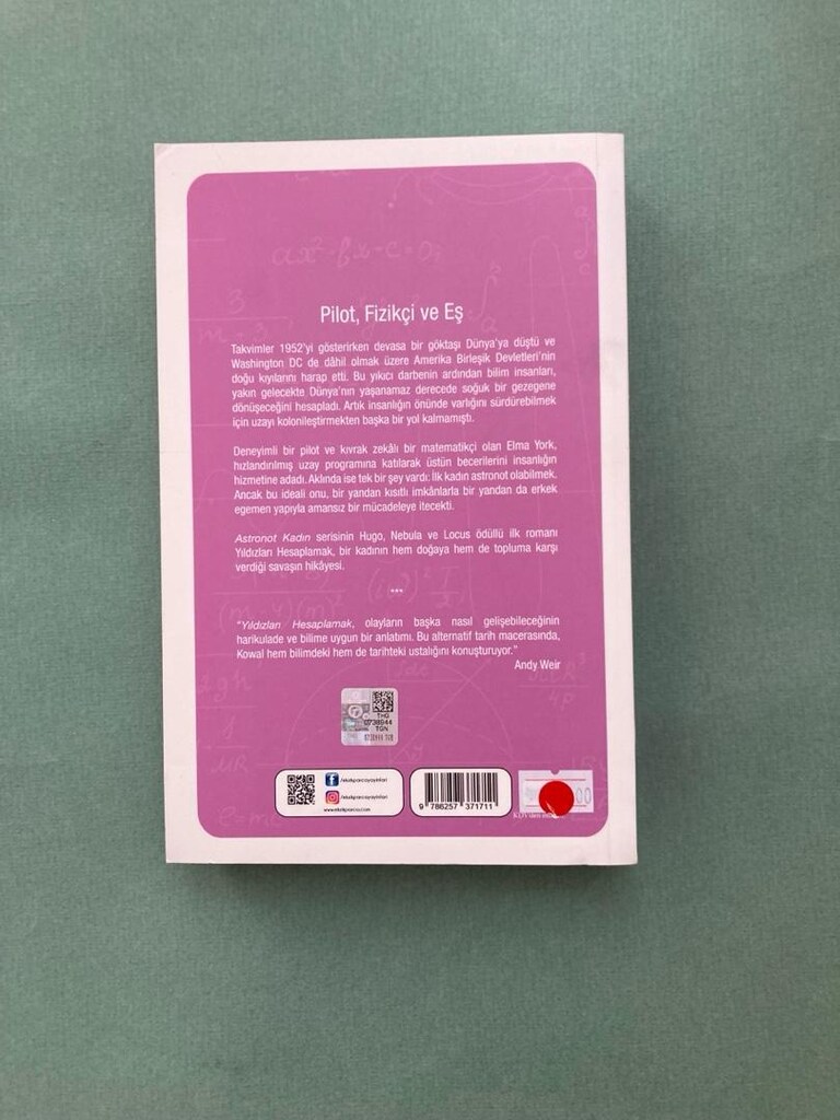 Yıldızları Hesaplamak,Mary Robinette Kowal - 2