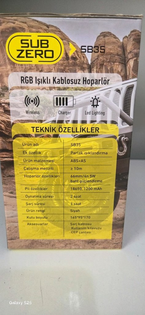 ehb ışıklı kablosuz hoparlör - 3