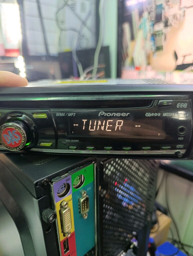 PİONEER deh-2020mp aux radio mp3 extra yaninda Bluetooth cihazı verile - 3