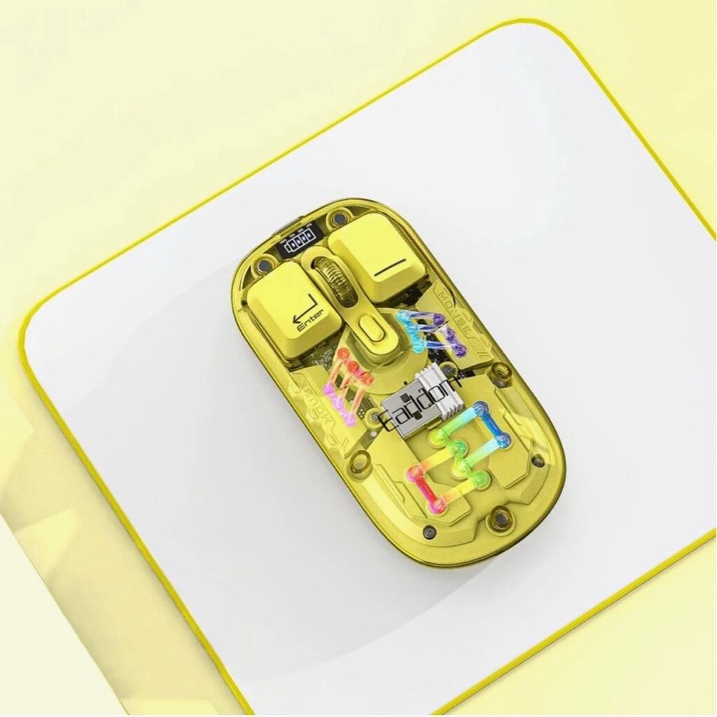 MOUSE KABLOSUZ RGB IŞIKLI 1600DP (SIFIR) - 6