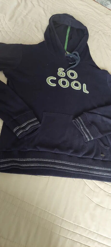 Defakto Lacivert Kapüşonlu Sweatshirt S - 2