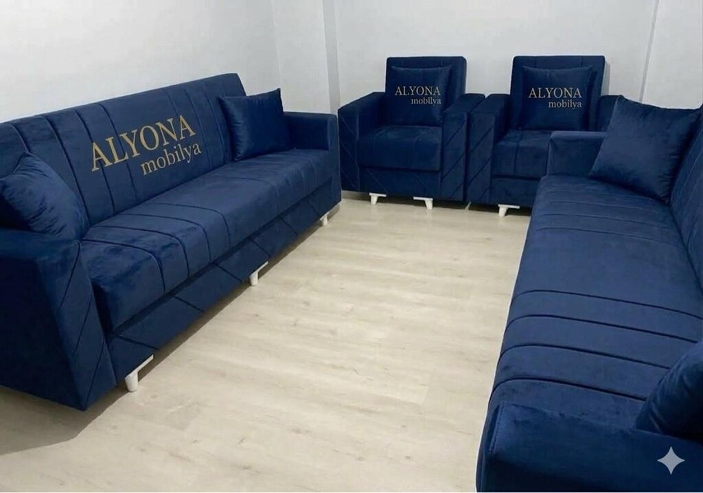 ALYONA MOBİLYA DAN YATAKLI BAZALI ÇEKYATLAR MAKSİ TAKIMLAR KAPIDA ÖDME - 4