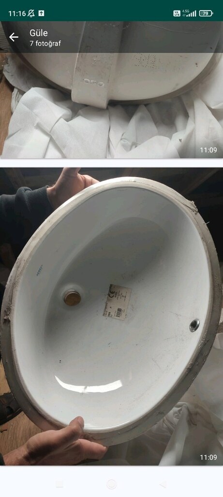 3 adet lavabo - 2