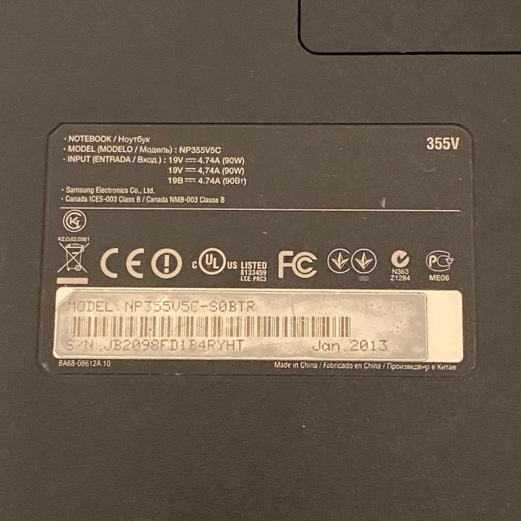 Samsung Laptop - 11