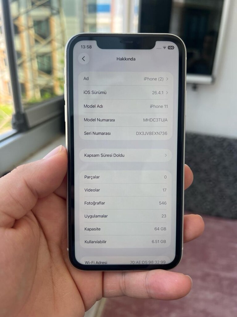iPhone 11 64 GB % 74 Türkiye Cihazı - 5