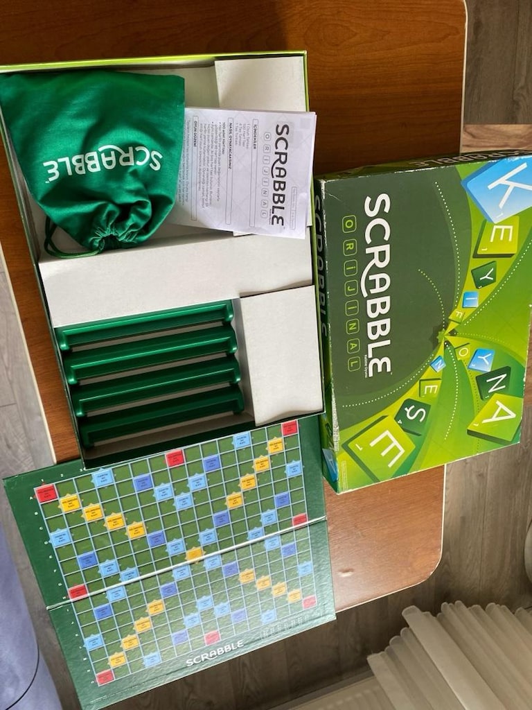 Orijinal Scrabble kelime oyunu, eksiksiz şekilde herşeyiyle - 2
