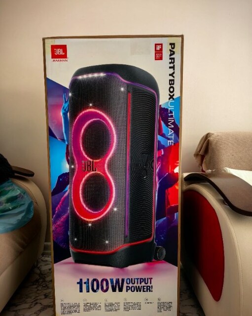 JBL Wifi Siyah Partybox Ultimate Bluetooth Hoparlör