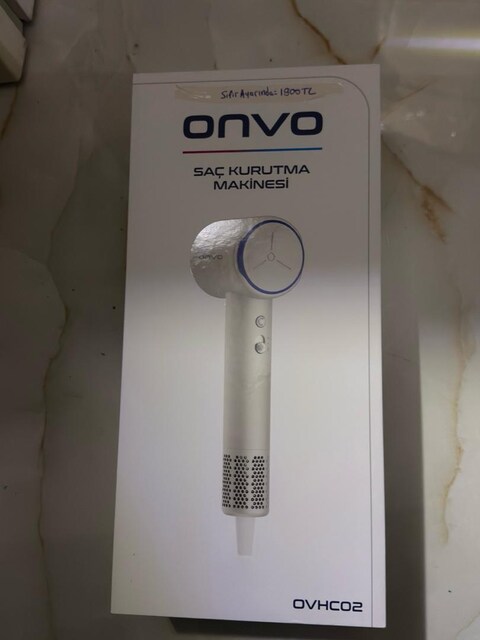 Onvo Marka Sıfır Ayarında Saç Kurutma Makinesi Garantili Fiyat 1750TL