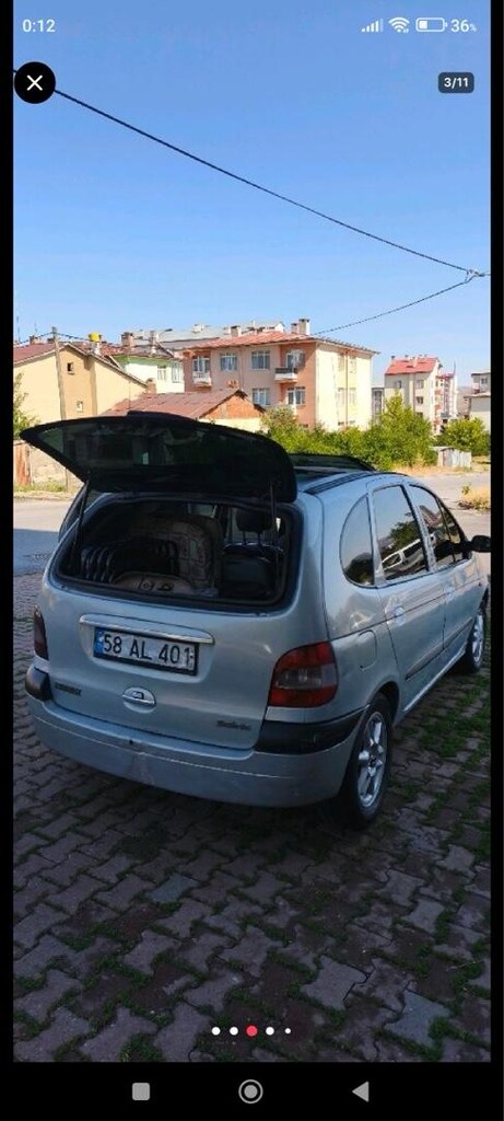 2003 MODEL RENO SCENİC DYN 1.9 DTİ MODELİ - 9