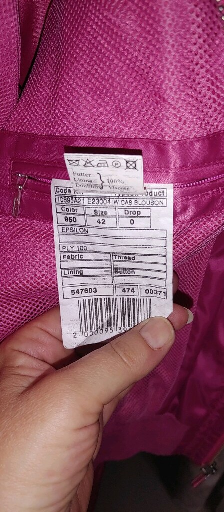 Uspa pembe mont 42 beden - 5