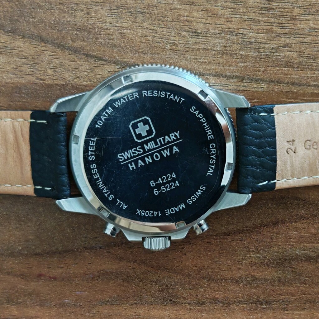 Swiss Military Hanowa 6-4224 Erkek Kol Saati (İsviçre Üretimi) - 3