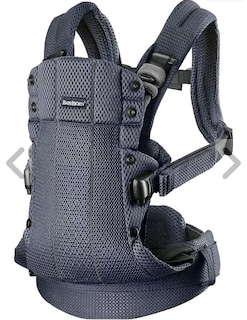 BabyBjörn Harmony 3D Mesh Kanguru – Orijinal –Temiz – Gri - 3