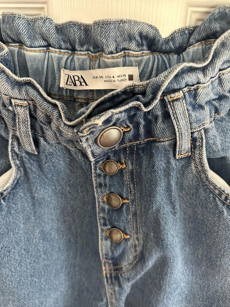 Zara baggy yüksek bel jean — görsel 2/3