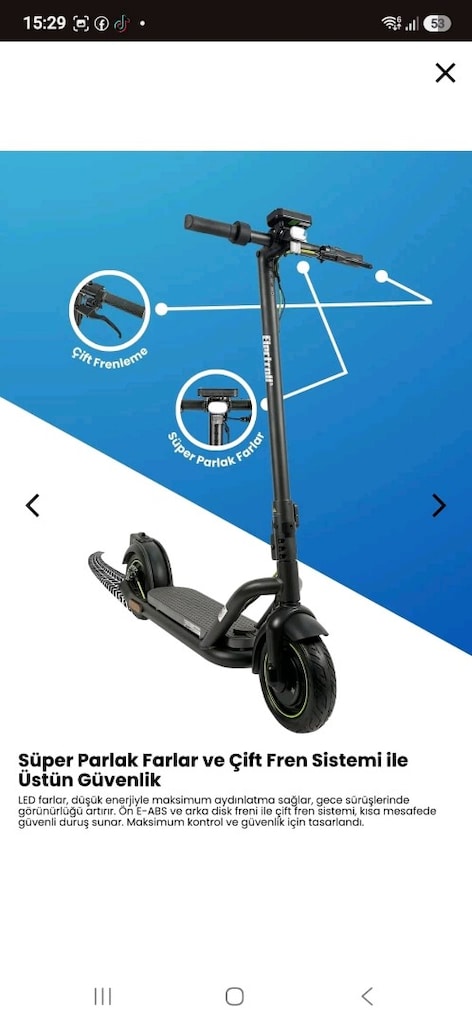 sahibinden 2 3 kez kullanılmış scooter - 10