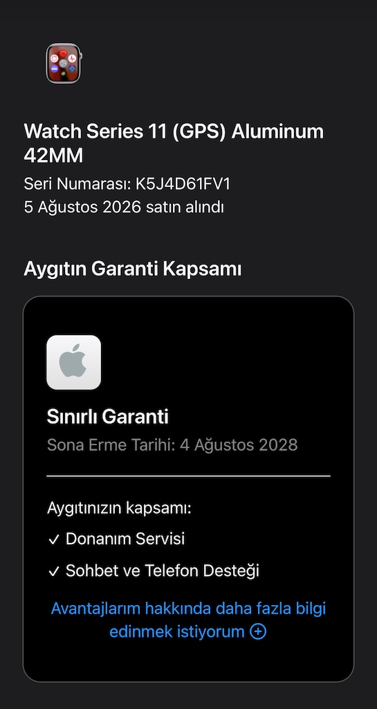 Apple Watch 11 Series 42mm Yeni - 8