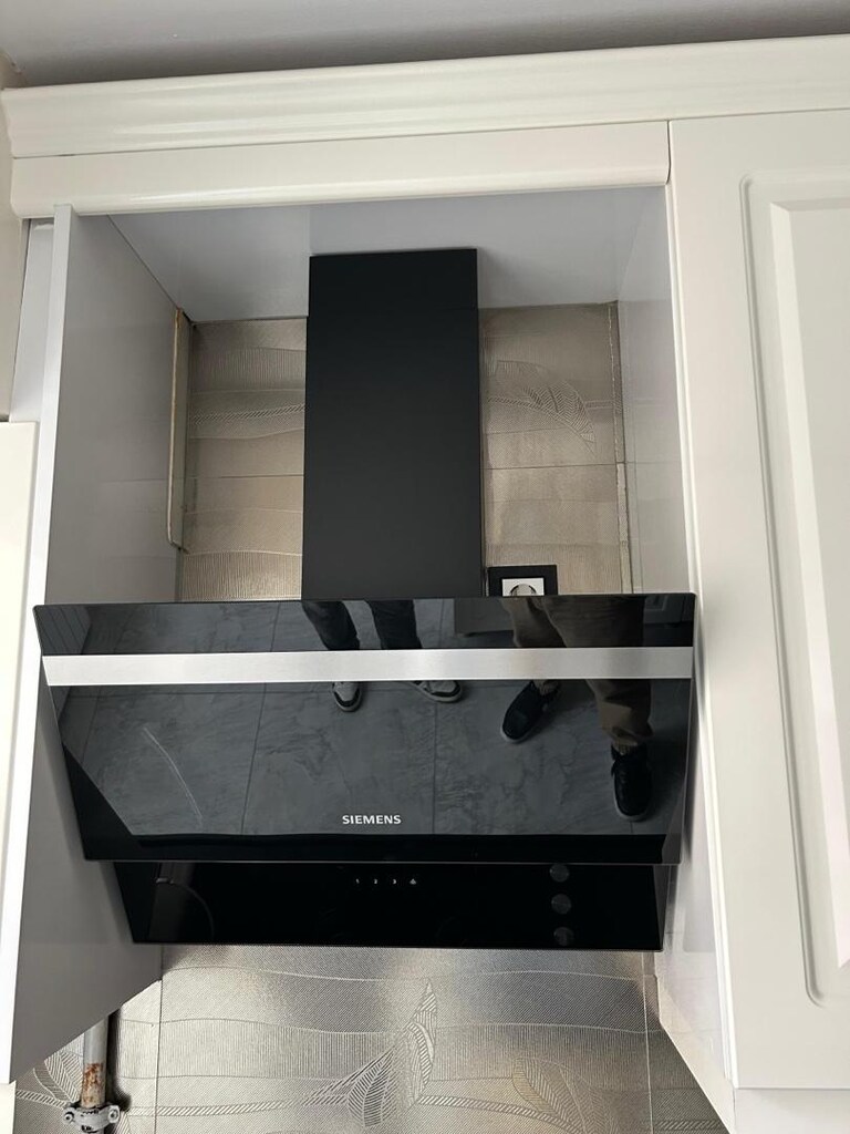 2 parca set ustu ocak gazli + davlumbaz simens marka - 7