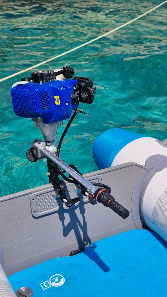 Bestway 2 kişilik Şişme Bot ve 3 hp tomkins motor Yeni Gibi - 2
