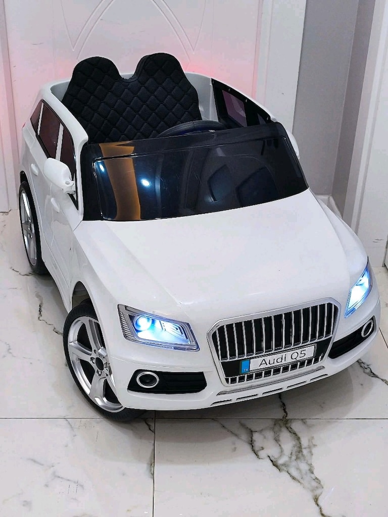 SIFIR 2 YIL GARANTİLİ AUDİ Q5 KUMANDALI 12VOLT ÇİFT MOTOR AKÜLÜ ARABA - 4