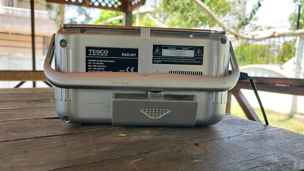 EV BAĞ BAHÇE RADYOSU TESCO RAD-207 MW-FM-LW BAND - 6