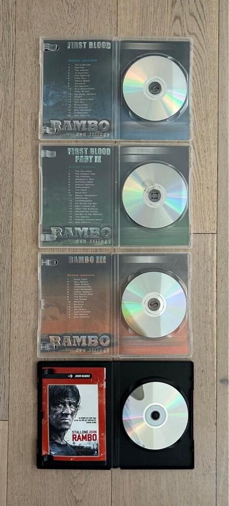 Rambo Koleksiyon DVD Seti - 4