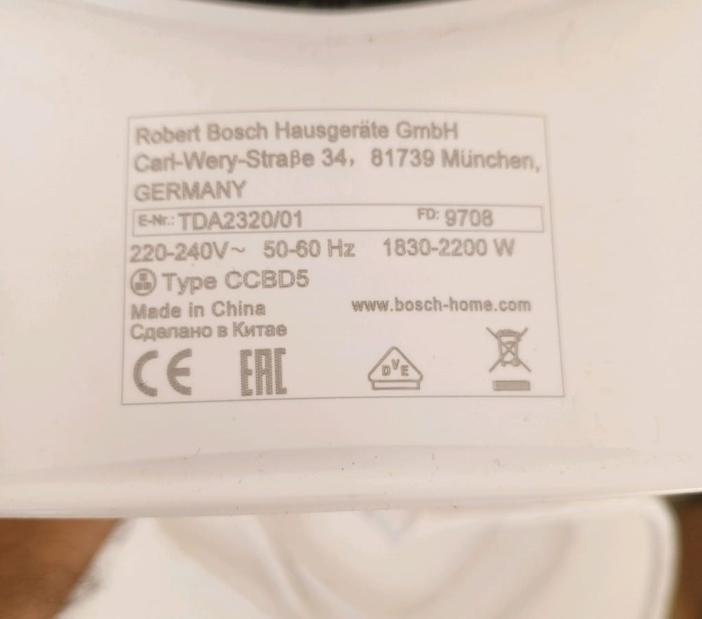 BOSCH TDA2320/01 BUHARLI ÜTÜ - 2