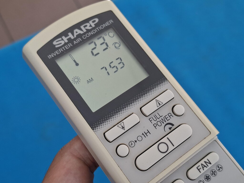 Sharp CRMC-A442JBE0 Orjinal Klima Kumandası - 7