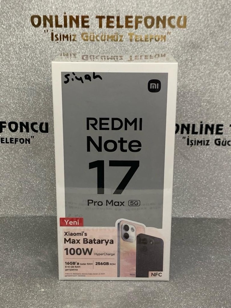 Xiaomi Redmi Note 17 Pro Max 5G 8/256 Sıfır Kapalı Kutu - 2