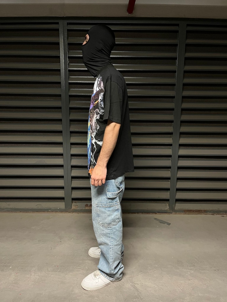 Man marka siyah tshirt - 4