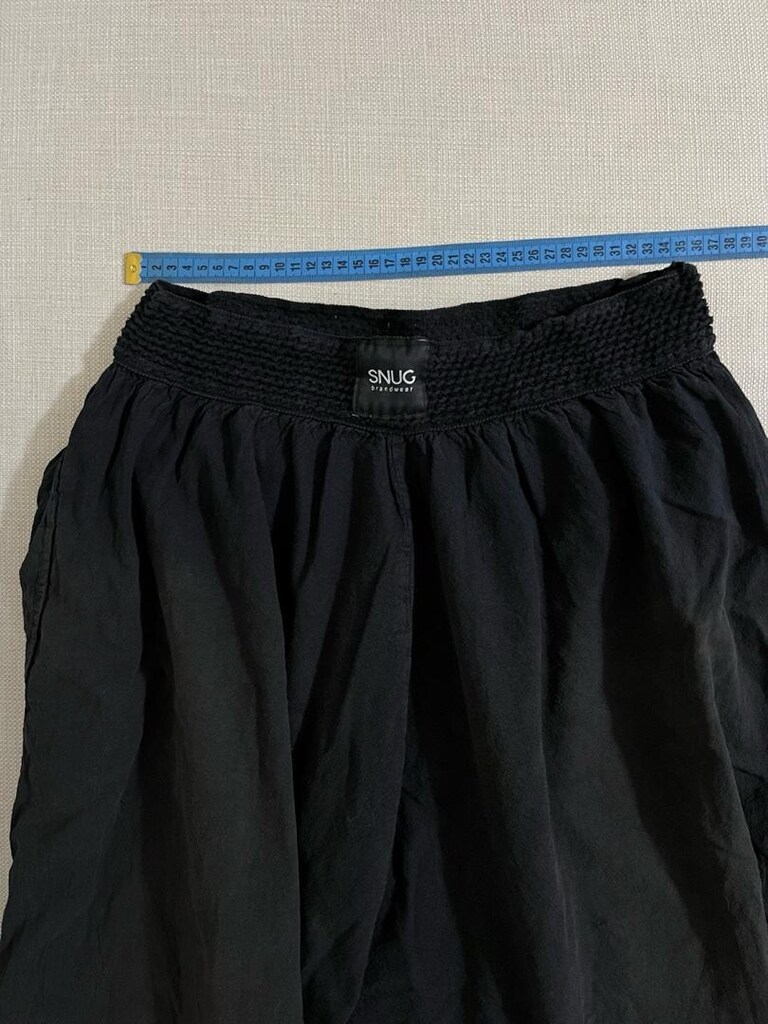 SNUG Siyah Baggy Şalvar Pantolon - 7