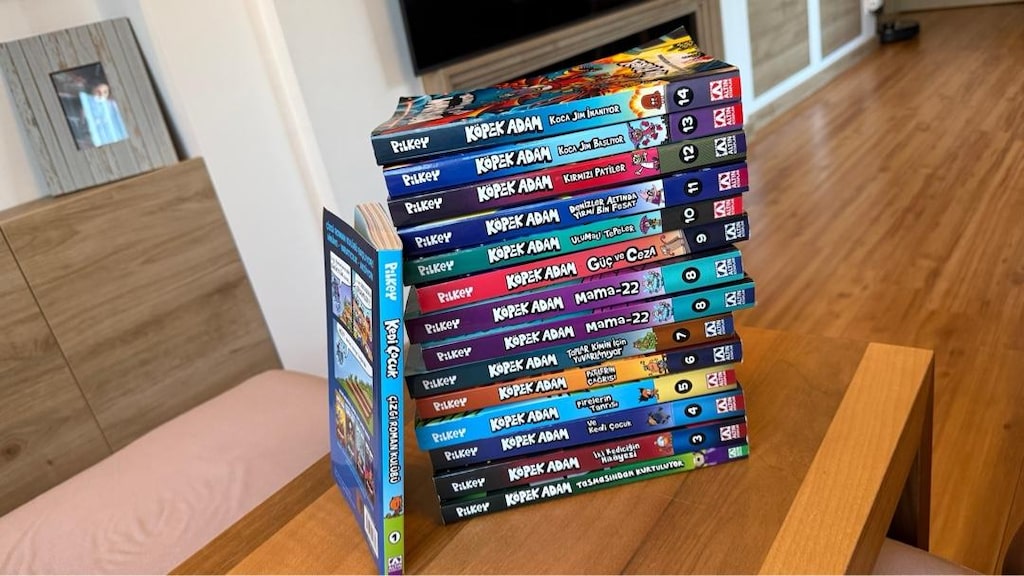 Köpek Adam (Dog Man) 14 Kitaplık Seri - Çok Temiz - Dav Pilkey - 2