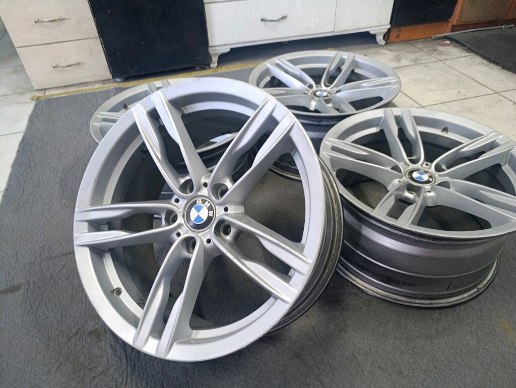 18 5x120 ön arka set hatasız mtech jant - 4