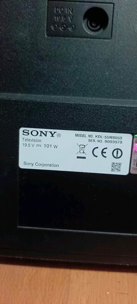 sony tv 139 cm.KDL-55W805B - 3