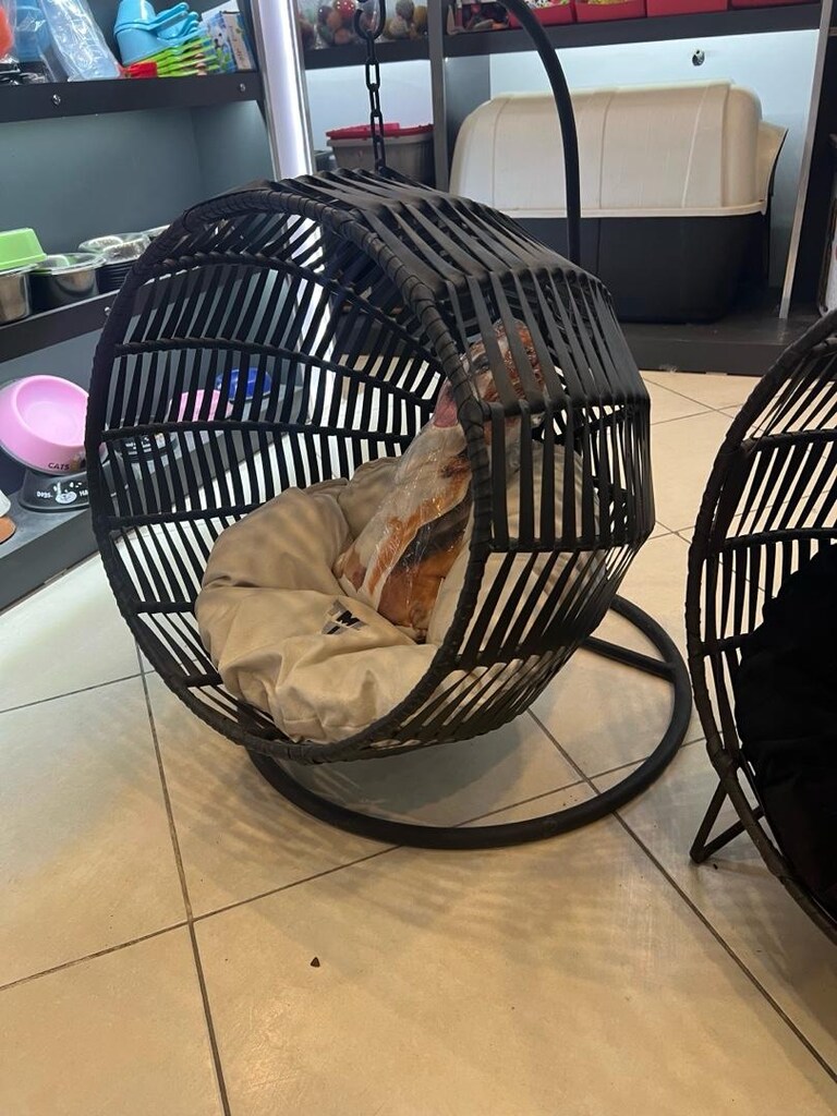 Büyük Boy• Ferforje• A kalite Kedi Köpek Salıncak Yatak - 4