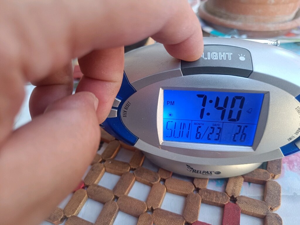alarm li tarihli dijital Saat - 2