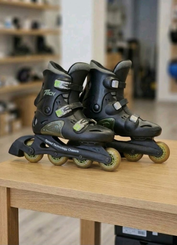 Siyah-Yeşil Kaykay Seti: Chicago Skates Efsane Paten Dizlikler Hediye - 2