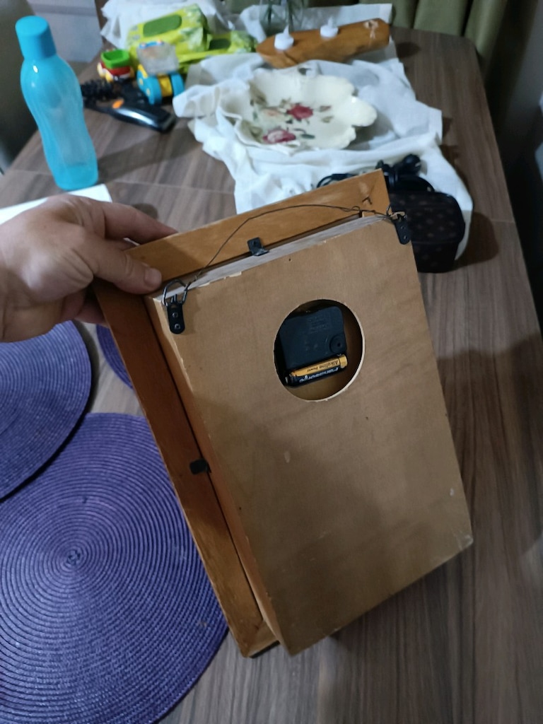 Şarap Temalı Komple Ahşap Duvar Saati - 3