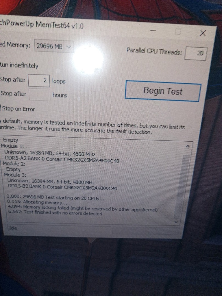 DDR5 32GB RAM. - 3
