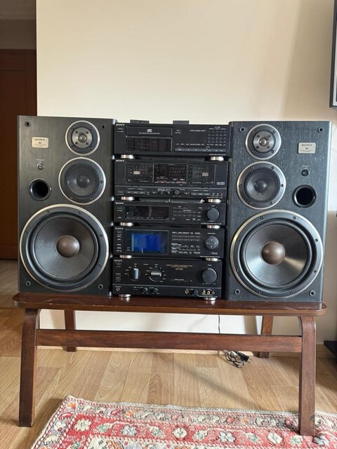 VINTAGE VE KOLEKSİYON MERAKLILARINA-SONY LBT-D905 MÜZİK SETİ