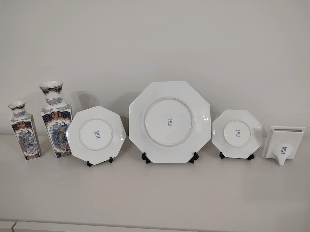 Tozan Japan Orijinal Tavus Kuşu Desenli Dekoratif Set - 13