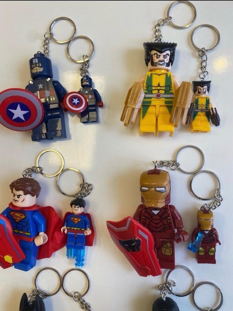Lego Dev Marvel Figür Anahtarlıkları - 5