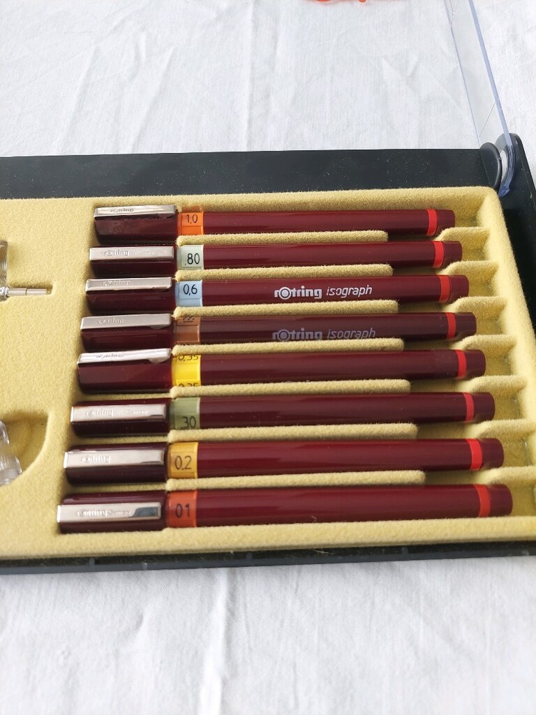 Rotring Rapido çizim kalemleri - 6