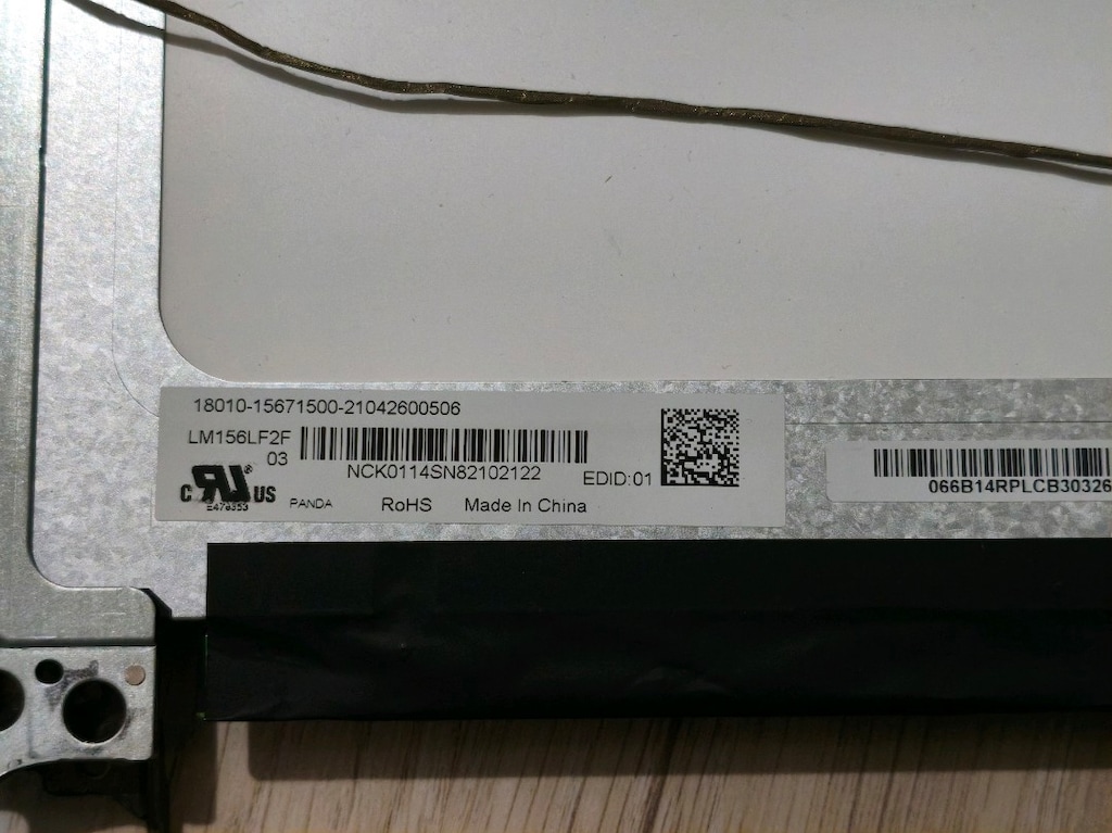 Acer nitro 5 an515-55 lcd ekran paneli LM156LF2F - 2