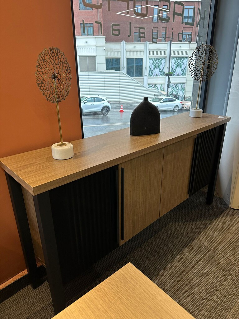 KLAS OFİS ÜSKÜDAR REDOF 200x80 MAKAM TAKIMI SIFIR ÜRÜN - 6