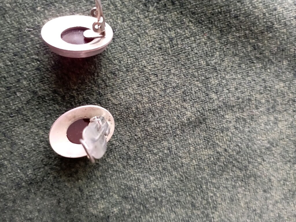 3 çift çok şık klipsli küpe - 8