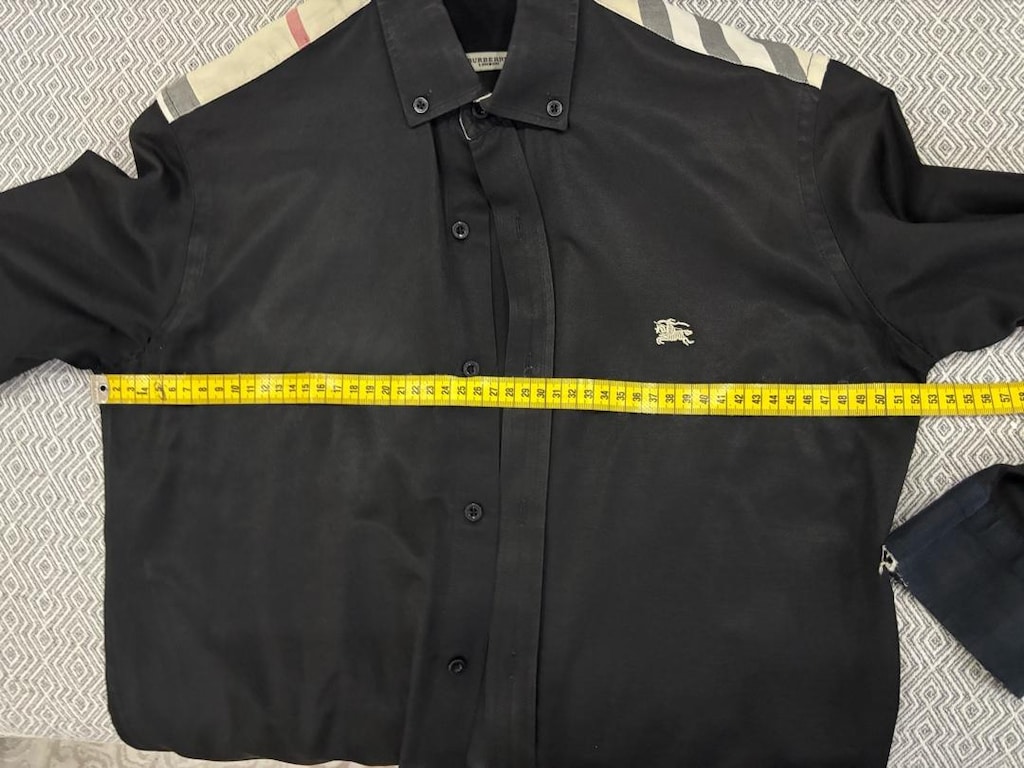 Burberry Siyah Erkek Gömlek - 8