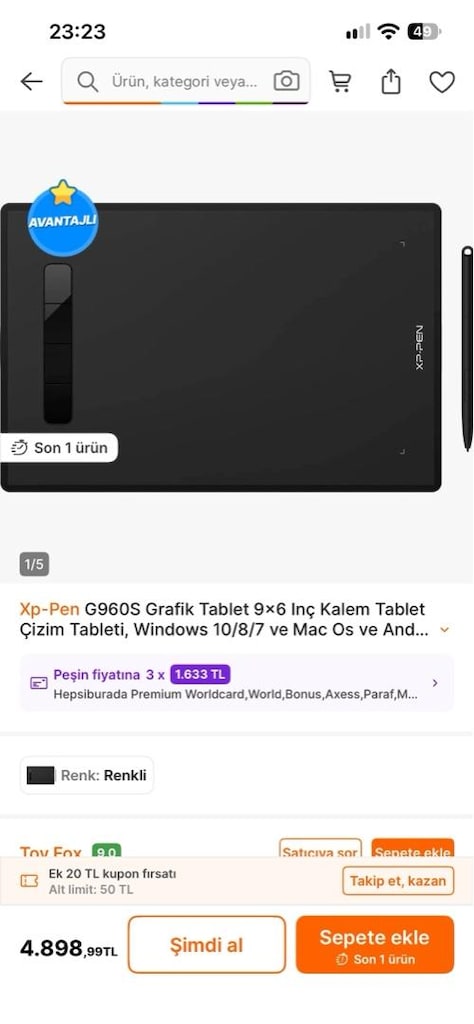 XPPEN grafik tableti - 6