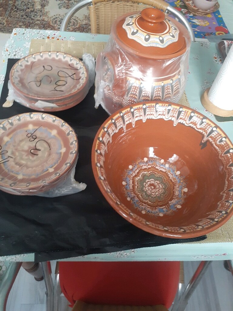 bulgaristan folklor yemek takimi - 3