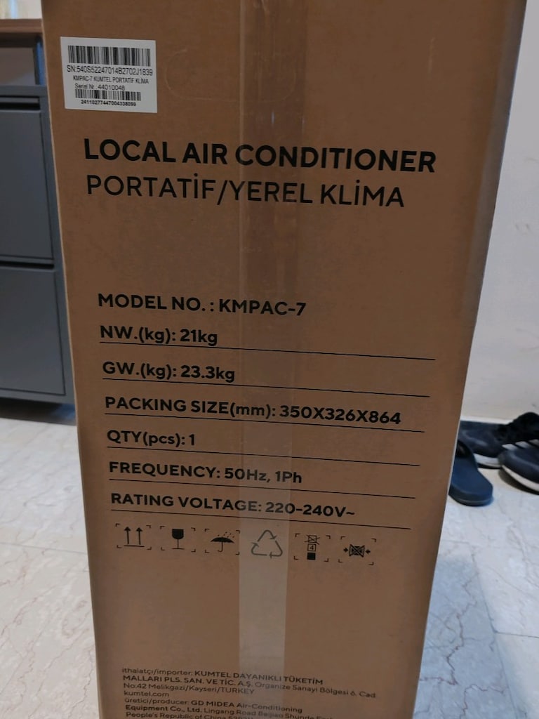 Portatif klima kumtel - 10